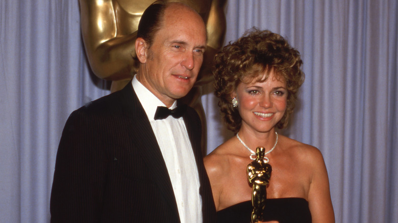 Sally Field and Robert Duvall at the Oscars