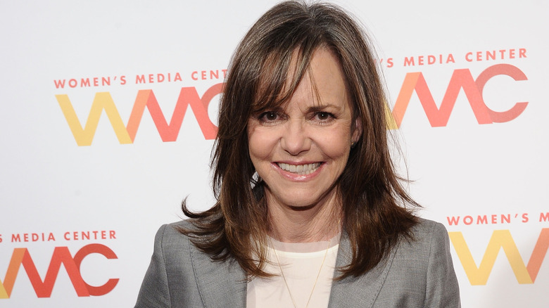 Sally Field smiling on the red carpet
