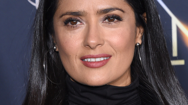 Salma Hayek on the red carpet