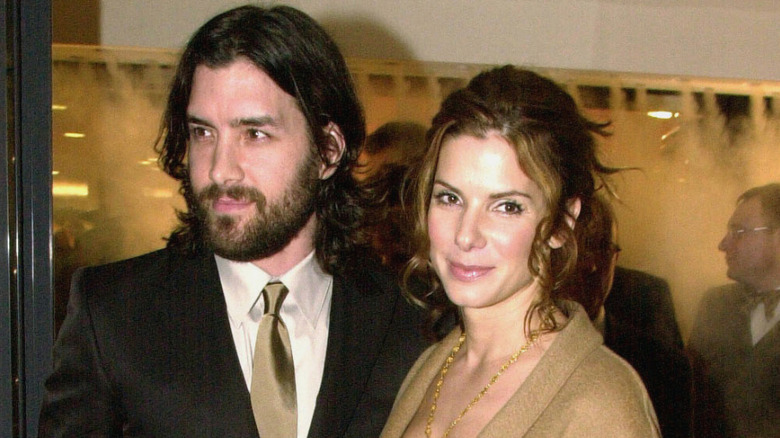 Bob Schneider beard; Sandra Bullock smiling