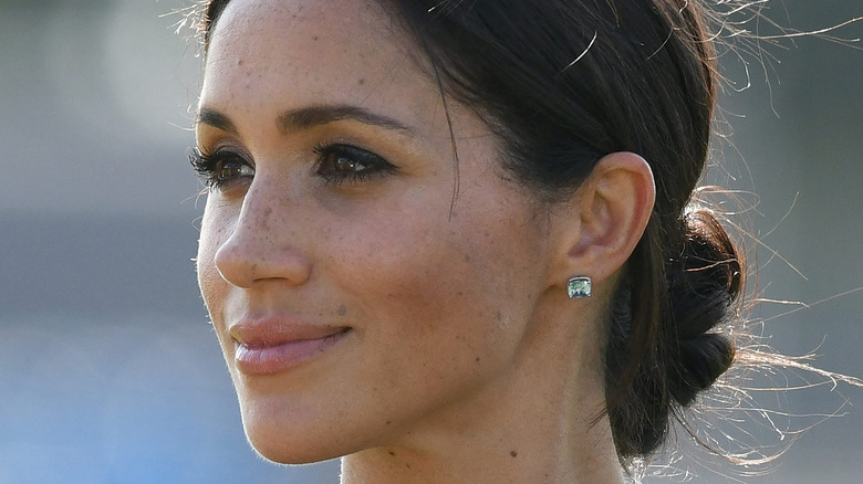 Meghan Markle in profile