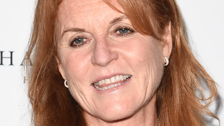 Sarah Ferguson smiling