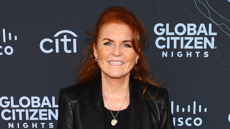 Sarah Ferguson smiling