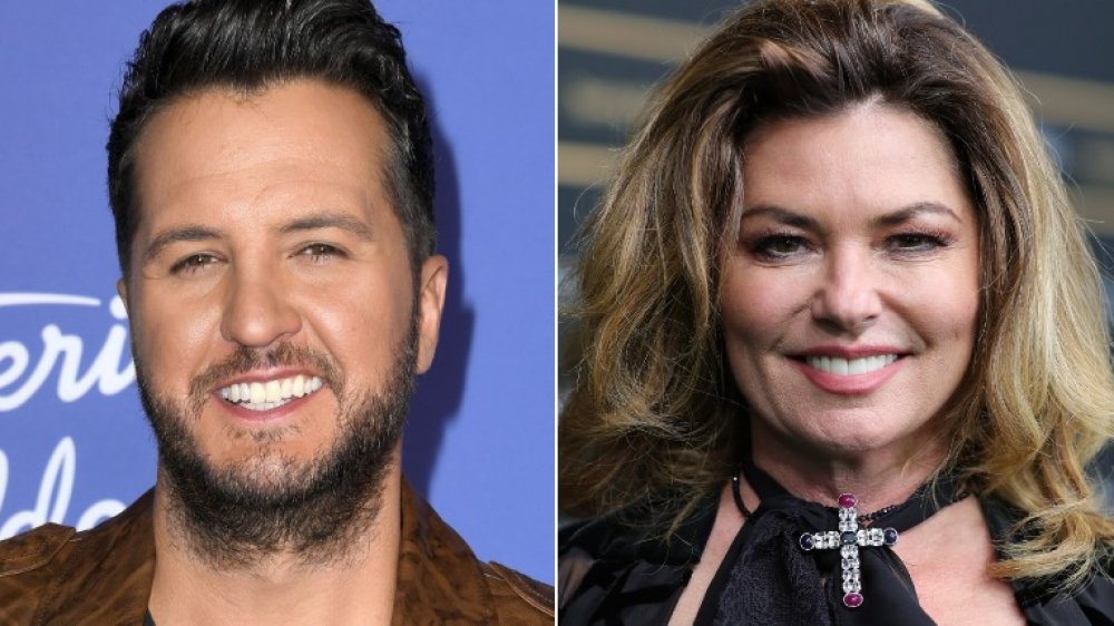 Luke Bryan and Shania Twain