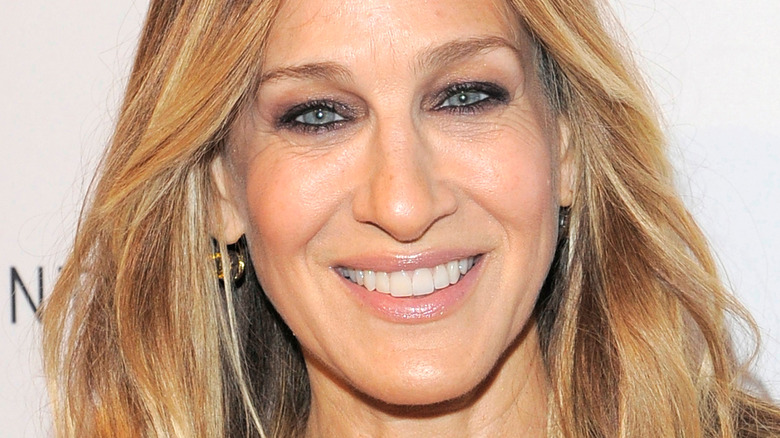 Sarah Jessica Parker attends the "Blue Night" premiere at the 2018 TriBeCa Film Festival