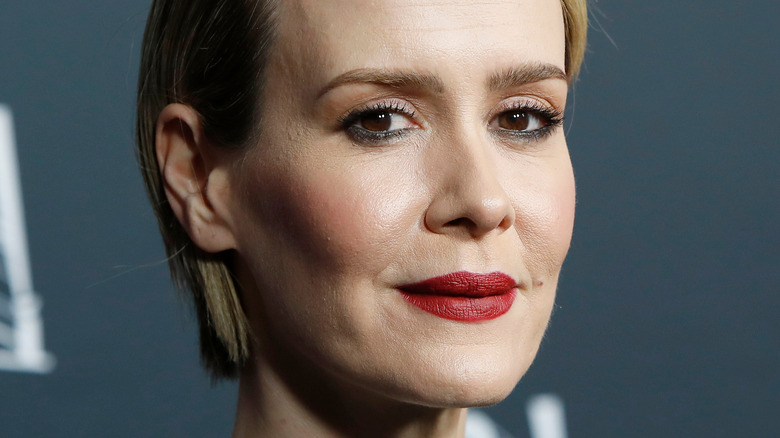 Sarah Paulson posing