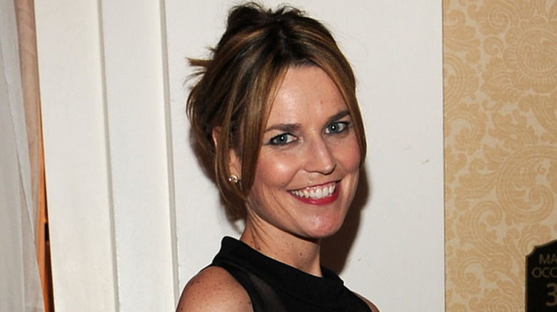 Savannah Guthrie posing at an event in 2011