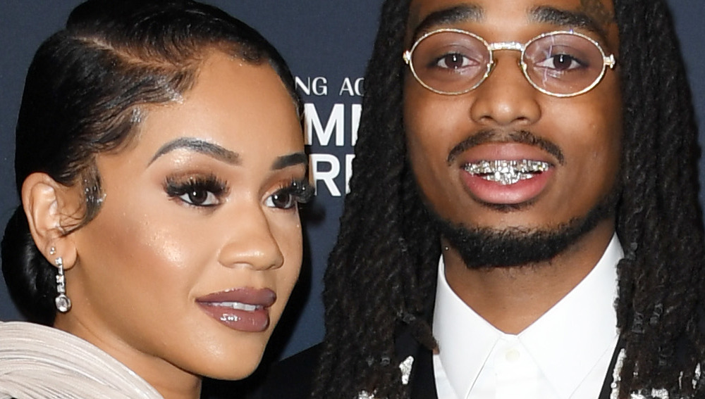 Saweetie & Quavo on the red carpet