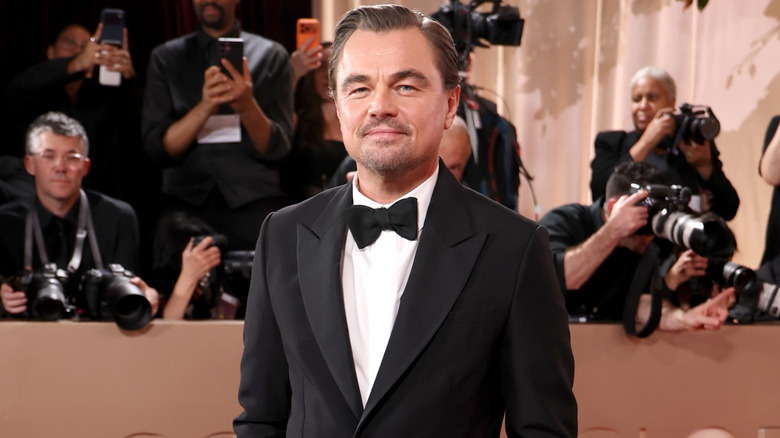 Leonardo DiCaprio in a tuxedo