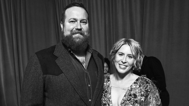 Ben Napier and Erin Napier attending the 56th Annual Country Music Association Awards