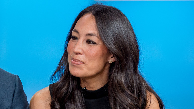 Joanna Gaines visiting "Fox & Friends"