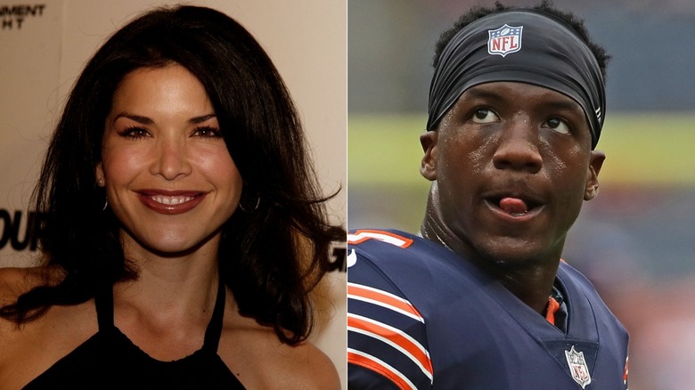 Split image of Lauren Sánchez and ex Anthony Miller
