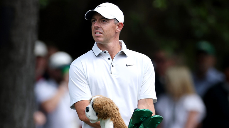 Rory McIlroy at the 2025 Masters.