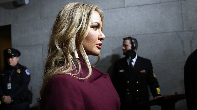 Vanessa Trump arriving on the West Front of the U.S. Capitol