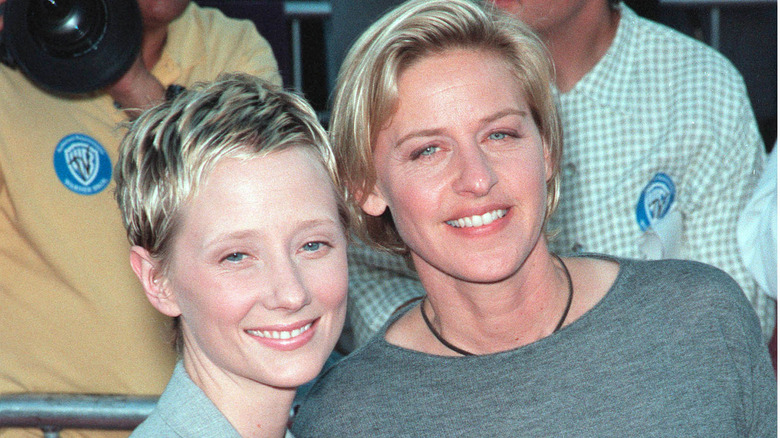 Anne Heche and Ellen DeGeneres