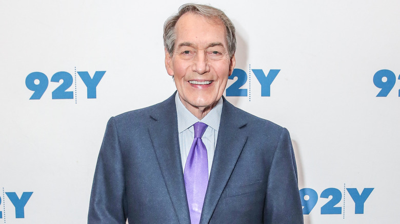 Charlie Rose smiling