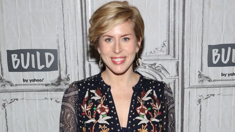 Erin Napier smiles on a 2020 red carpet