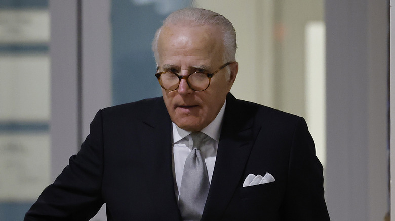Jim Biden black suit tie