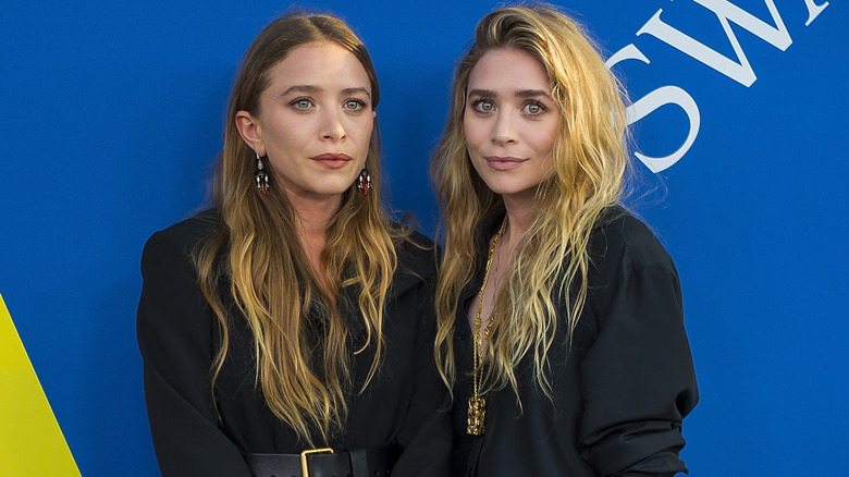 Mary-Kate and Ashley Olsen together