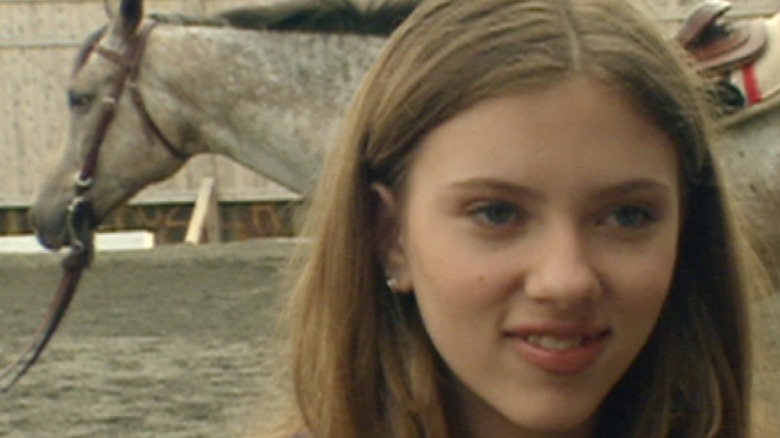 Scarlett Johannson in The Horse Whisperer