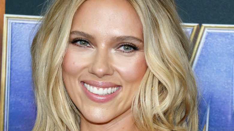 Scarlett Johansson smiling