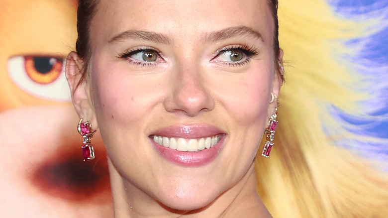 Scarlett Johansson at a film premiere
