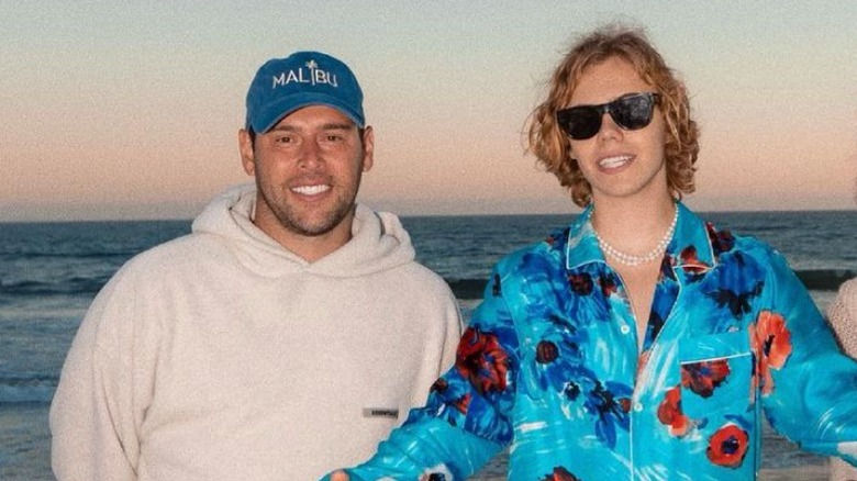 Scooter Braun and The Kid LaRoi smiling