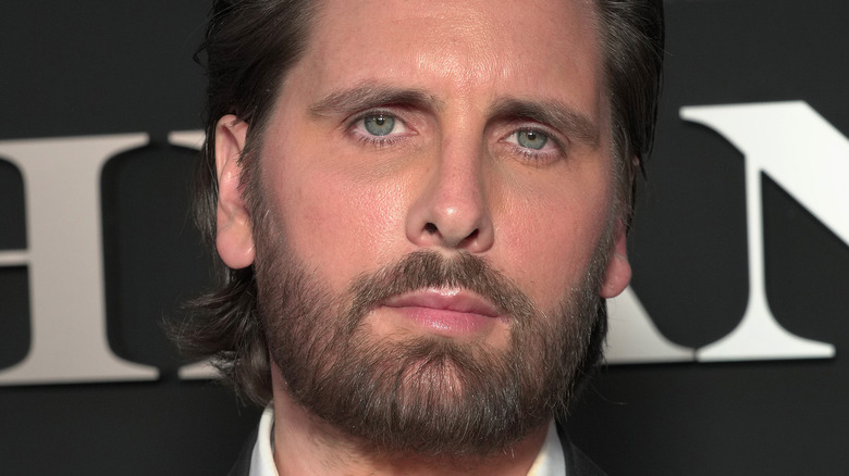 Scott Disick at the premiere of 'The Kardashians'