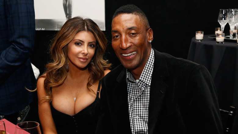 Larsa Pippen, Scottie Pippen posing