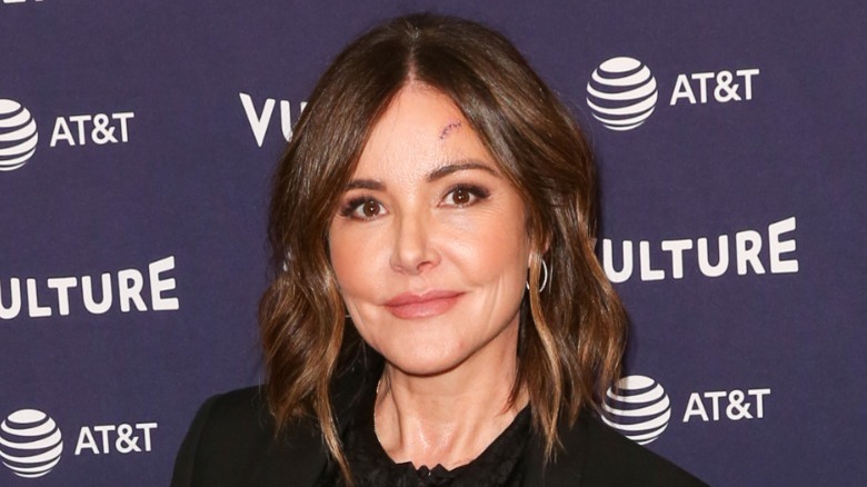 Christa Miller smiling