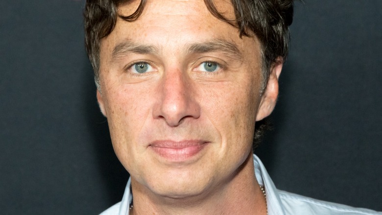 Zach Braff looking at camera