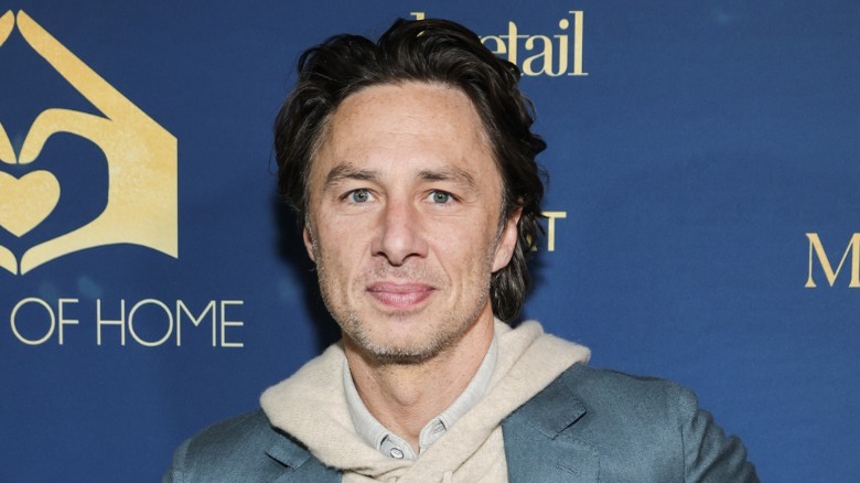 Zach Braff smiling
