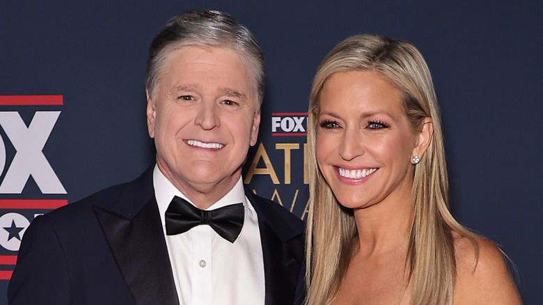 Sean Hannity and Ainsley Earhardt on the red carpet