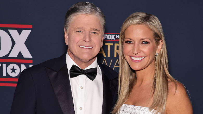 Sean Hannity and Ainsley Earhardt on the red carpet