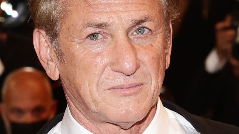 Sean Penn attending the "Flag Day" screening