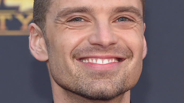 Sebastian Stan smiling