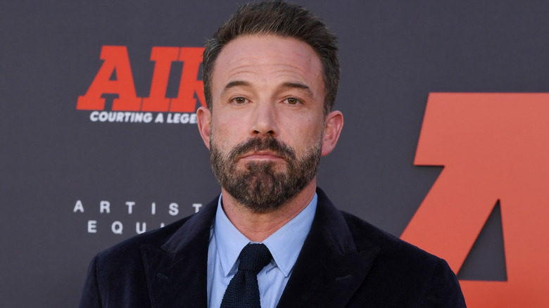 Ben Affleck posing