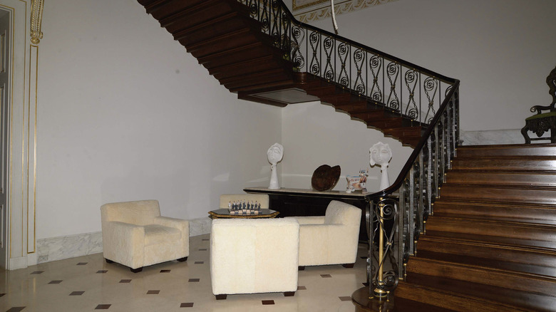 Interior of Jeffrey Epstein's townhouse