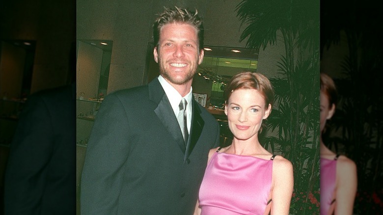 Doug Savant and Laura Leighton