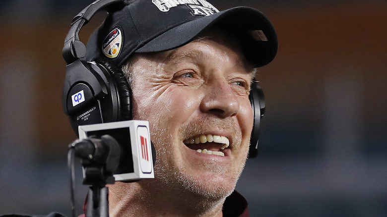 Jimbo Fisher smiling