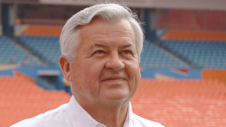 Jerry Richardson in football stadium