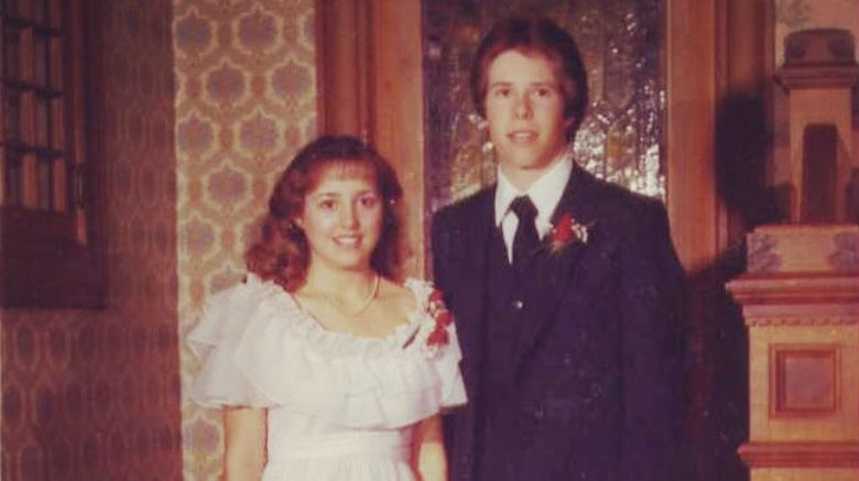 Michelle and Jim Bob Duggar in a throwback photo on Instagram 