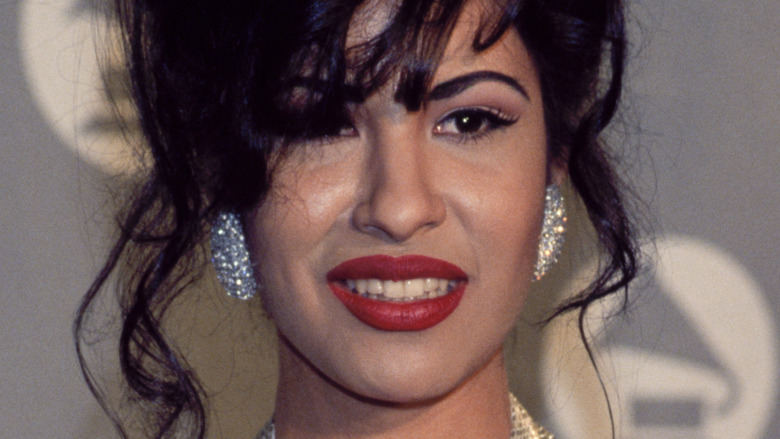 Selena Quintanilla posing 