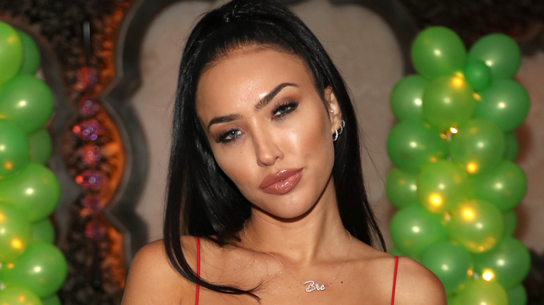 Bre Tiesi at party 