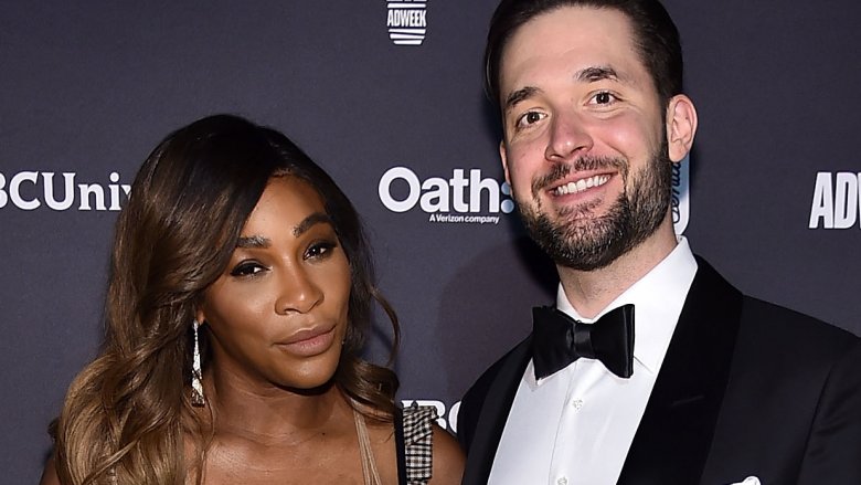 Serena Williams and Alexis Ohanian