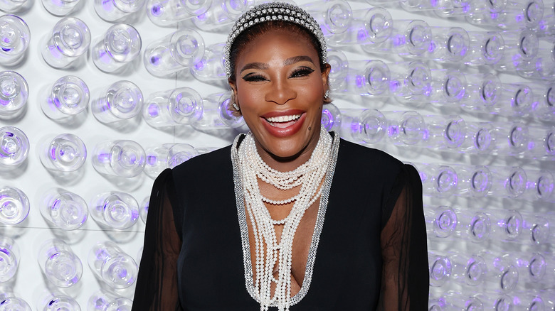 Serena Williams smiling