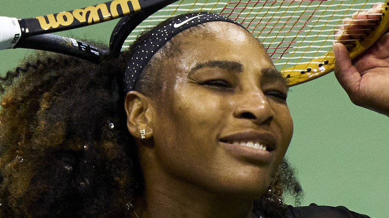 Serena Williams during her final match at the U.S. Open