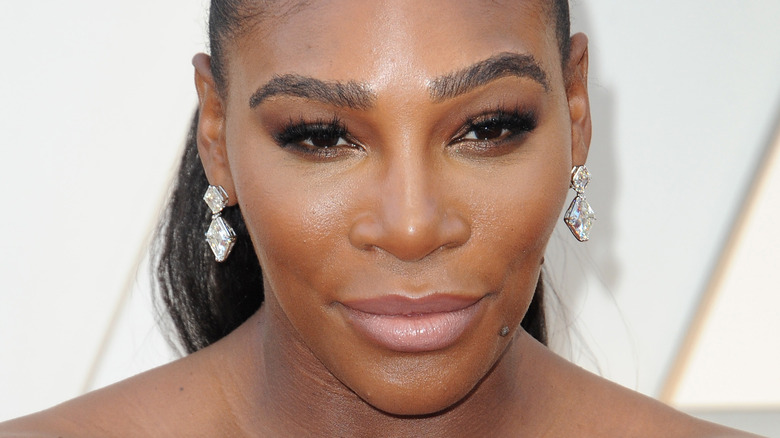 Serena Williams smiling