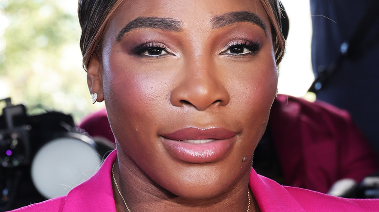 Serena Williams pink jacket