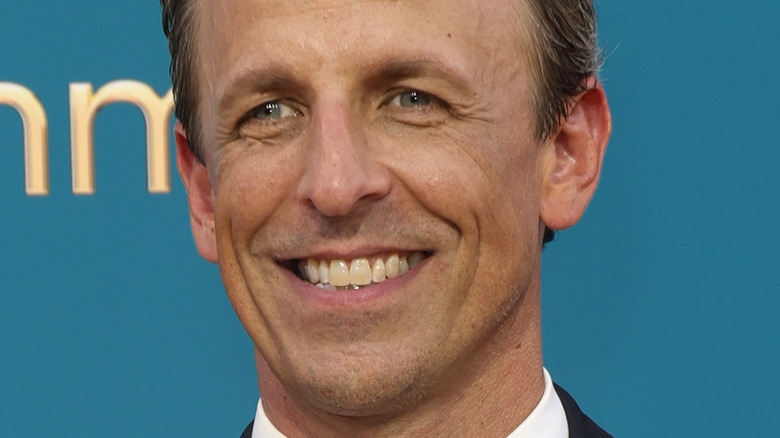 Seth Meyers smiling 